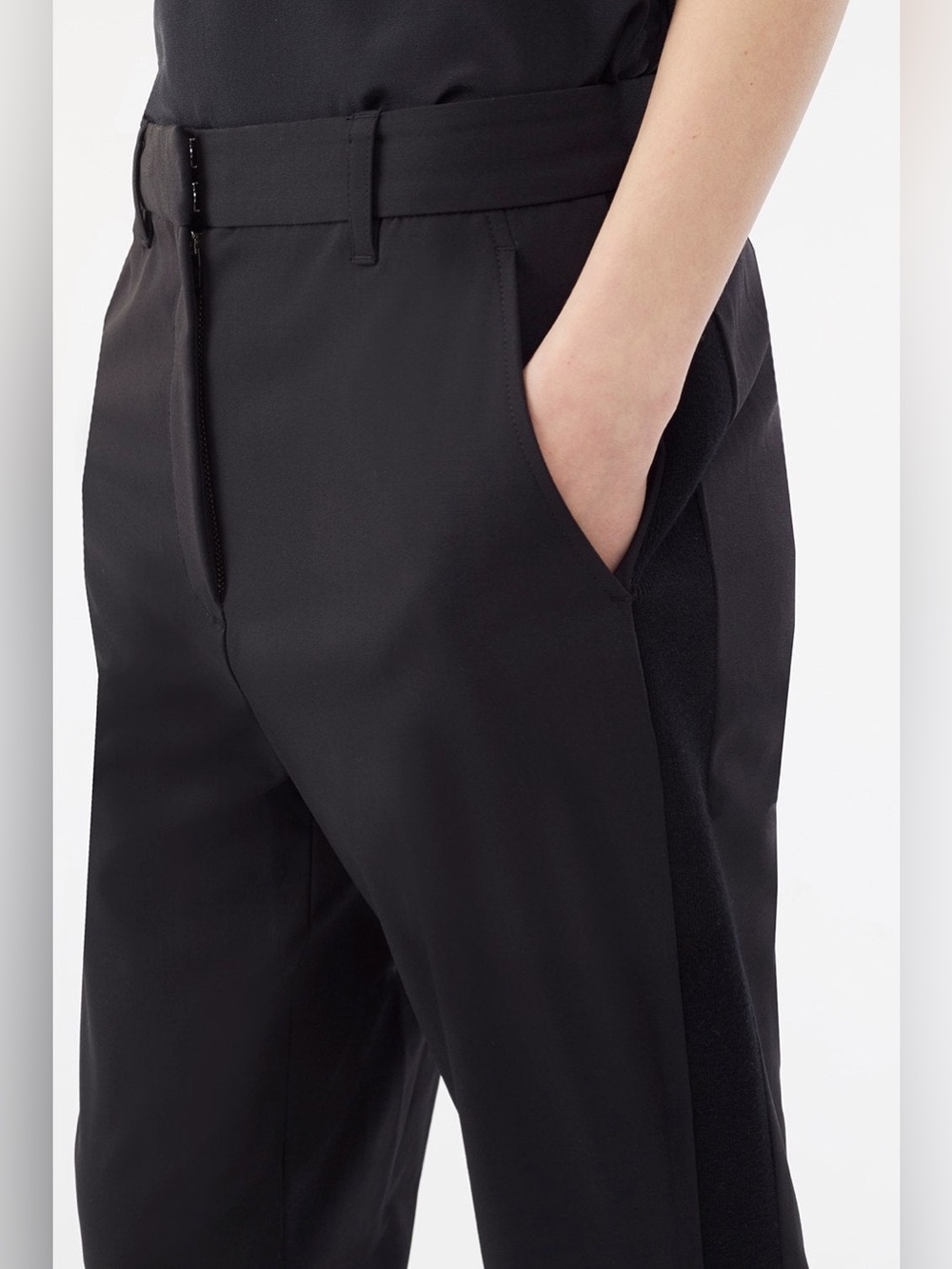 3.1 PHILIP LIM Tapered Wool Jogger 2 - Picture 3 of 10